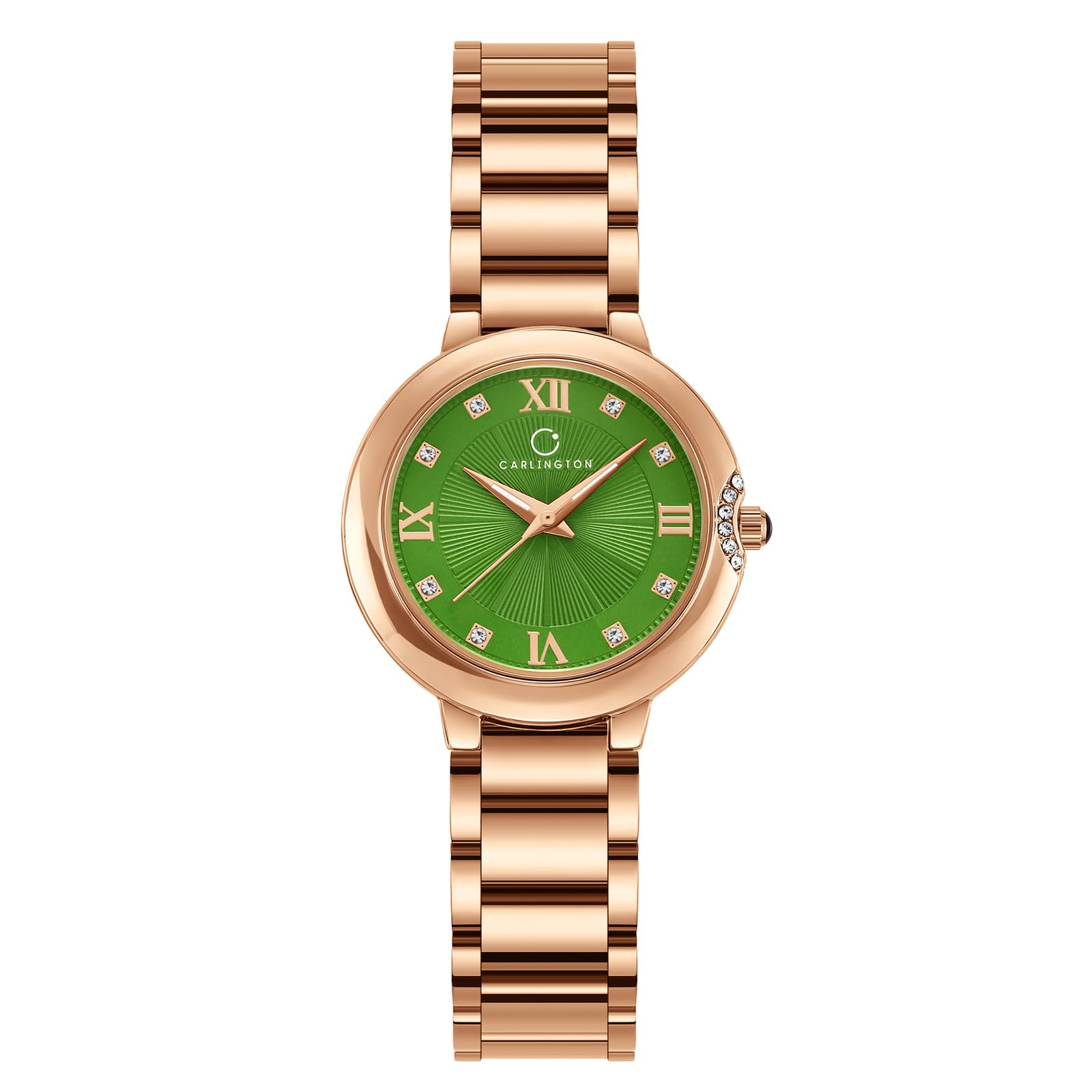 Diva Series Analog Women Wrist Watches with Stainless Steel Chain Strap | Premium Fashion Watches for Ladies | CT - 111-image-21