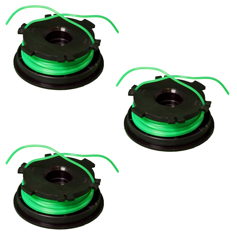 IKRA Bobine di Fili sostitutive (DA-F2) Set da 3 73104001-3 Rocchetto per tagliabordi BT 1040