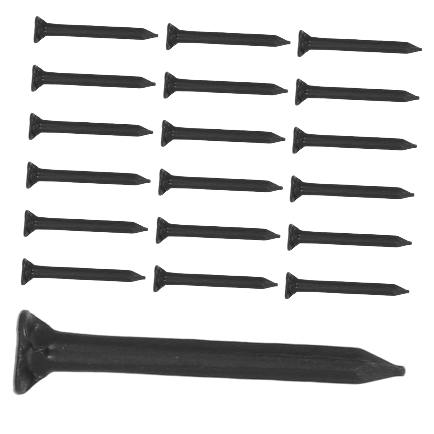OUNONA 3 Sztuk Kolce Do Butów Żelazne Gwoździe Pinezki Do Butów Gwoździe Tapicerskie Dekoracyjne Pinezki Gwoździe Pinezki Do Skóry Craft Gwoździe Do Skórzanej Tapicerki Gwoździe Pinezki