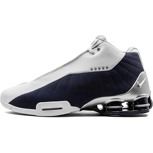 Nike Mens BB4 AT7843 100 USA - Size 8.5 White/Metallic Silver