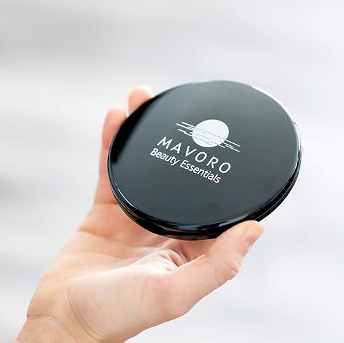 Miniatura 9 de Espejo compacto de aumento para monederos, aumento 1x10x, espejo de maquillaje de viaje de doble cara, espejo de bolsillo pequeño de 4 pulgadas o