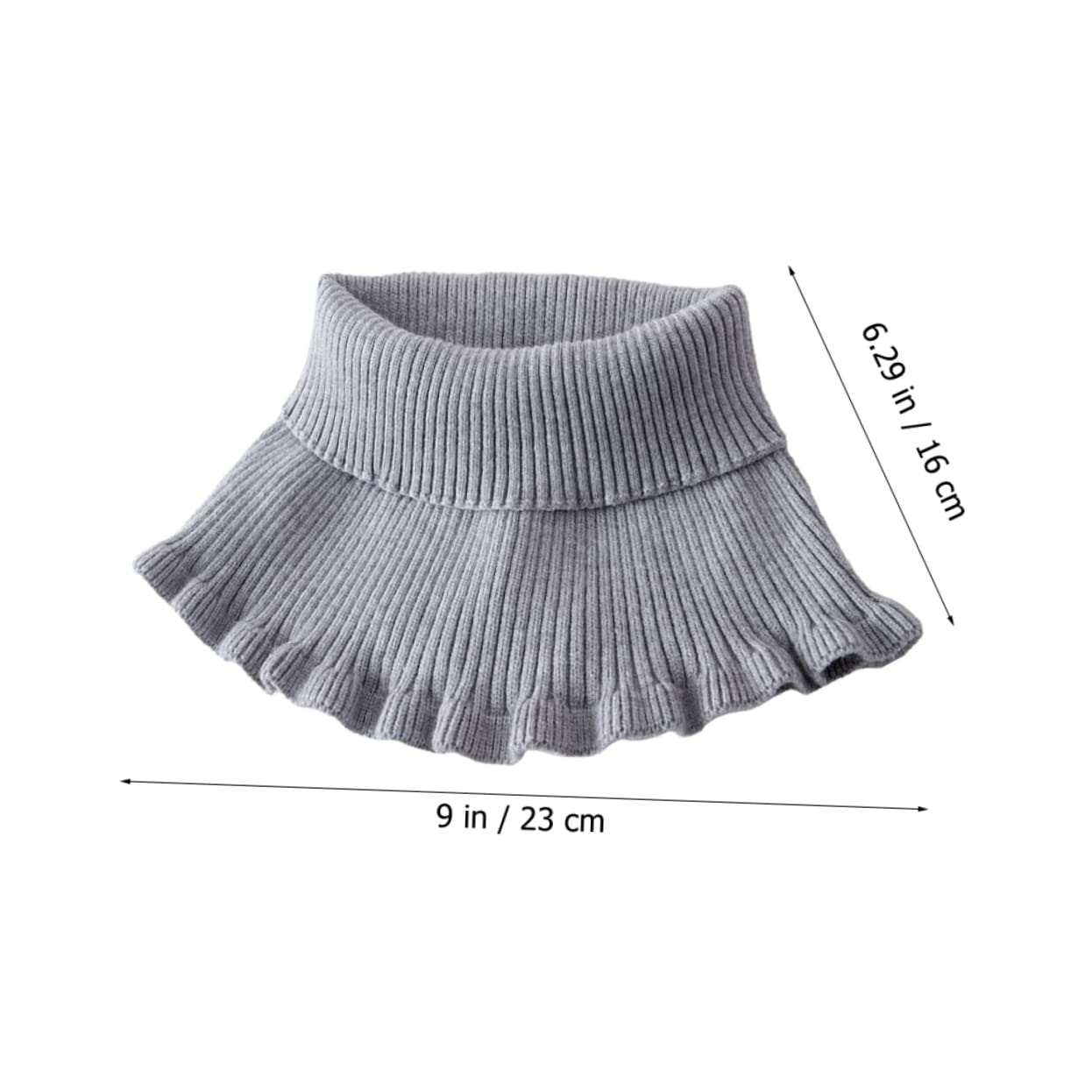 PACKOVE 5 Pz collo alto collo falso caldo manica del portatile calda manica del comoda ghetta per il a del invernale protezione del protettore decorare