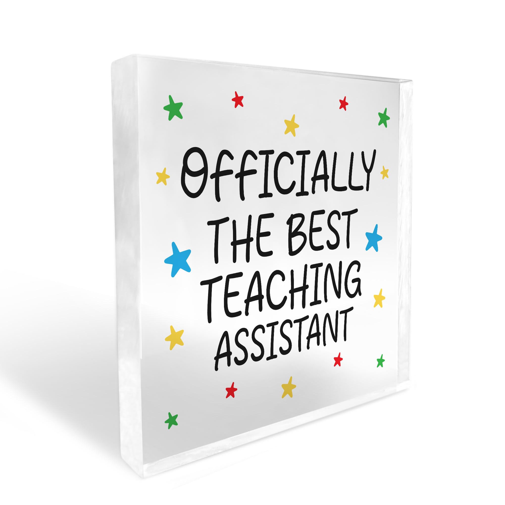 Red Ocean Teaching Assistant Gifts From Student BEST TEACHING ASSISTANT Thank You Gifts Leaving School Nursery Gift Keepsake