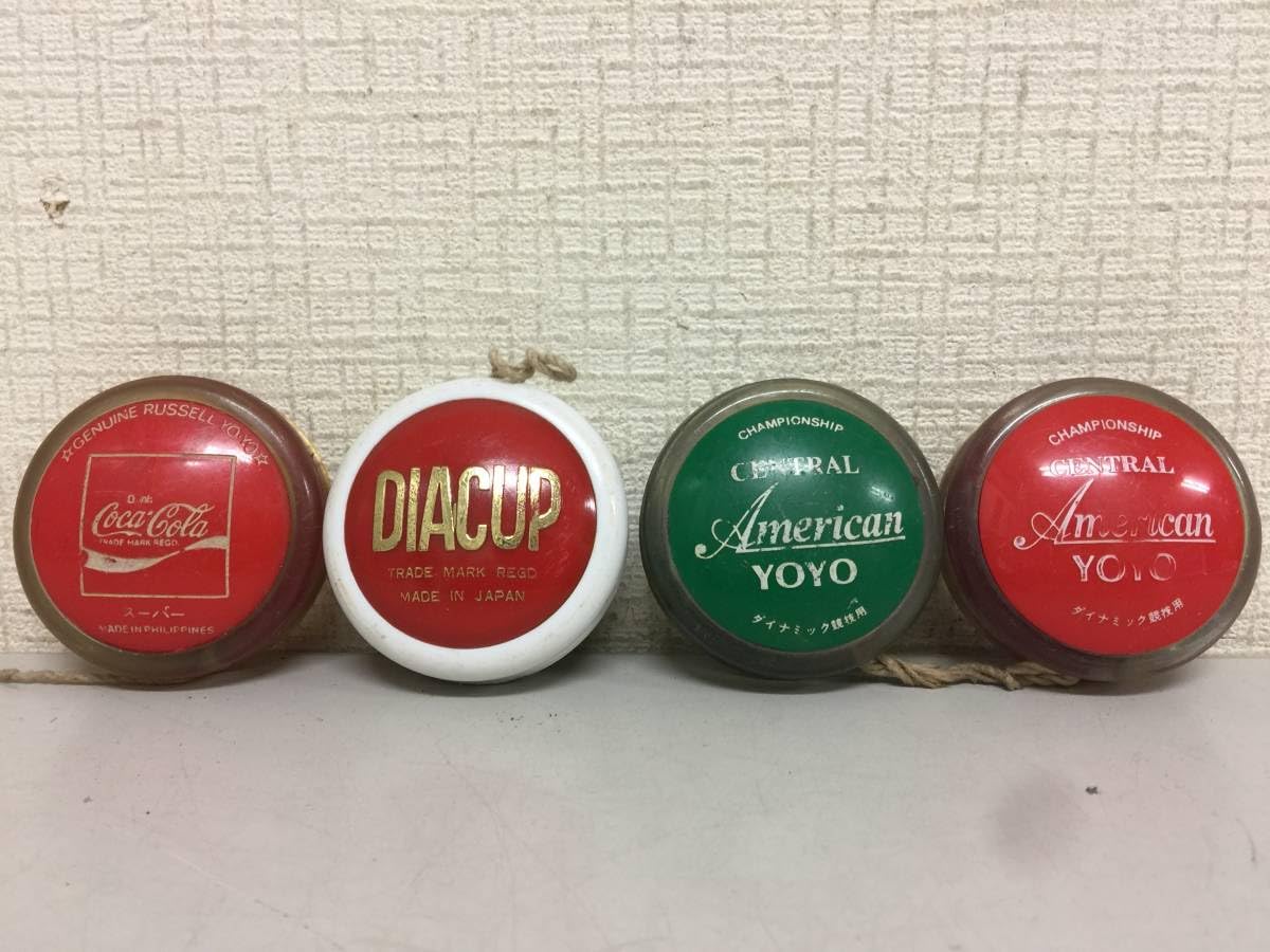 Amazon | 昭和レトロ ヨーヨー 4点セット セントラル アメリカン YOYO 