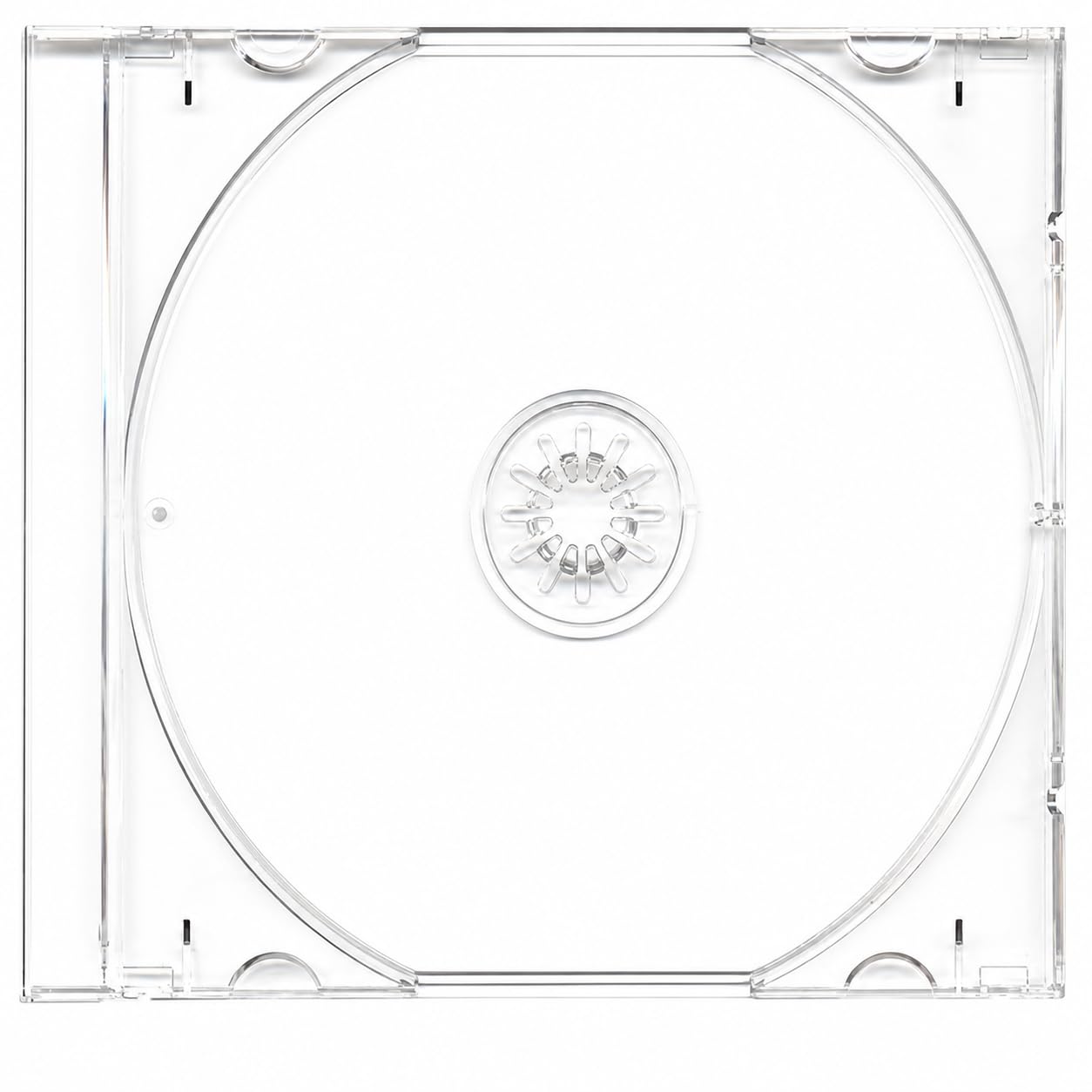 100 x Clear Single CD vassoio Dragon Trading