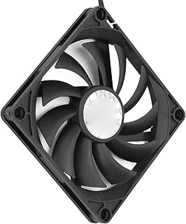 Computer Cooler Ultra Thin 4 PIN Computer Case Cooling Fan 22CFM 80mm PWM Intelligent Speed Regulation Chassis Fan Air Cooler with Screw Bag Air Cooling for Computer Chassis