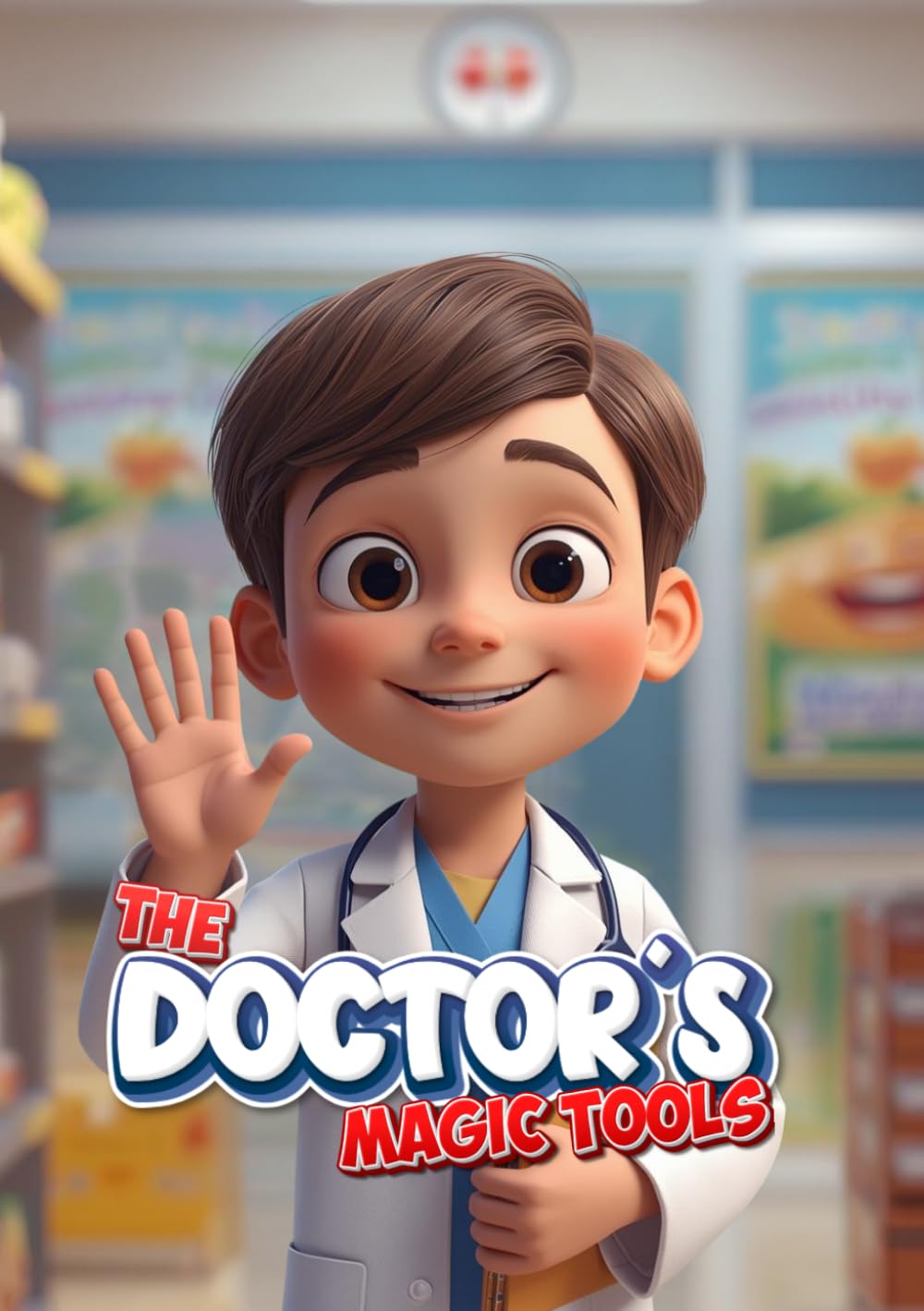The Doctor’s Magical Tools: A playful and interactive book about visiting the doctor for kids ages 2+ (Die magische Reise der kleinen Entdecker)