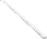 SEBSON LED Unterbauleuchte Küche 80cm, 4000K Neutralweiß, LED Lichtleiste mit Stecker und Schalter 230V, Indirekte Beleuchtung, Schrankbeleuchtung 24x13x800mm