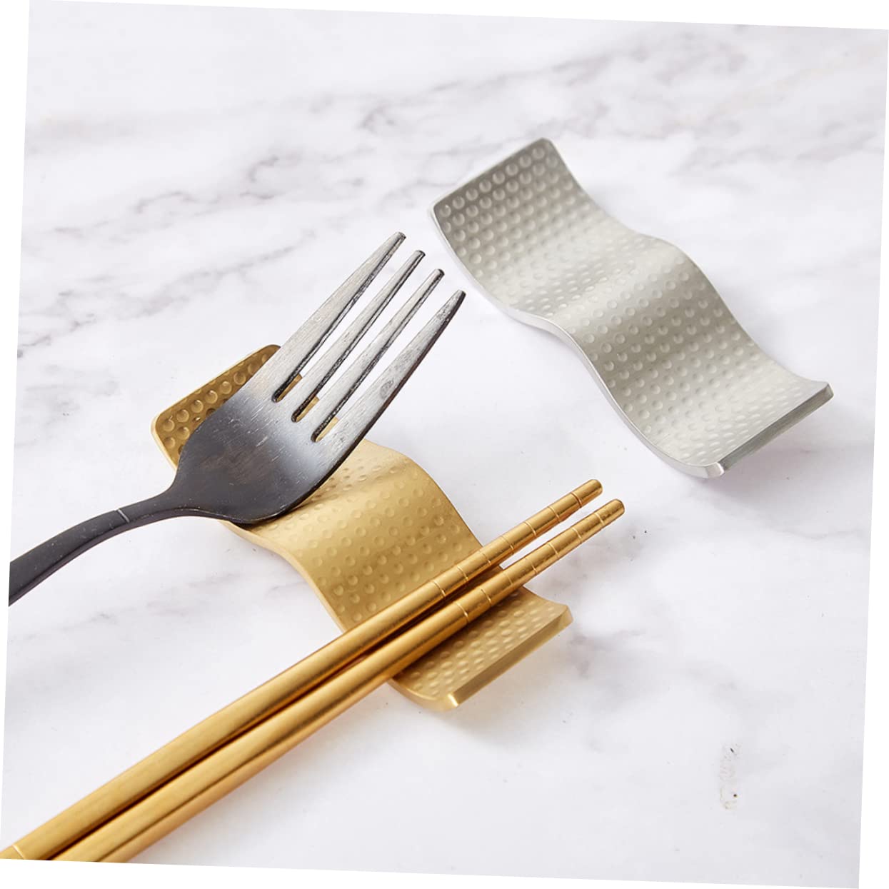 Kajitonya | Cutlery Rest, Chopstick Rest, Made In Japan, Tsubame-Sanjo, Stainless Steel, 41892 - View #3