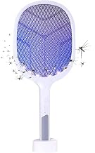 Rechargeable Electric Mosquito Racket 2-in-1 LED Lamp Lightning Insects