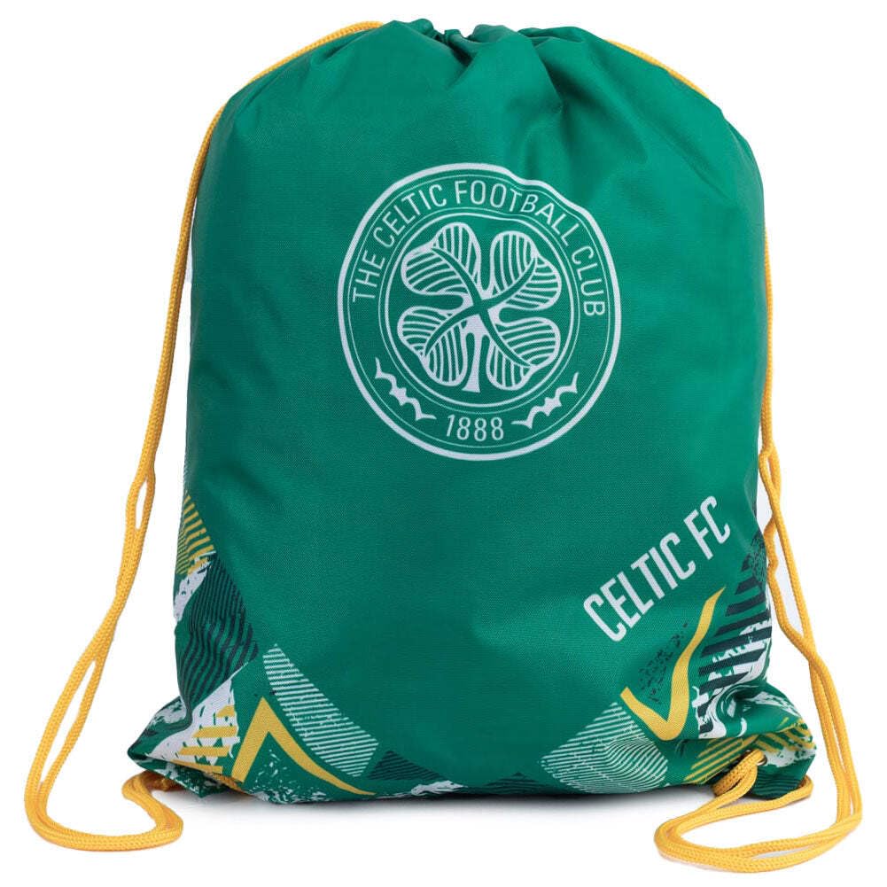 Hy-Pro Officially Licensed Celtic F.C. Gym Sack – Lightweight, Drawstring, The Bhoys, Celtic, Merchandise, Great Gift Idea