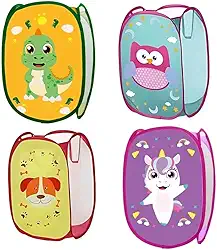 Cesto de Roupas Infantil Organizador Porta Treco Brinquedos Linha Premium M5 Armarinhos (Cachorro)