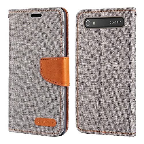 Shantime �I�b�N�X�t�H�[�h�z���蒠�^�P�[�X BlackBerry Classic Q20 �Ƃ̌݊������� �ϋv�^�}�O�l�b�g�J�o�[ �J�[�h���[���X�^���h�@�\�t��(�O���[)