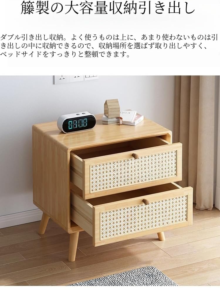 Hiro's wood worksストレートテーブル ウォルナット×ライトオーク