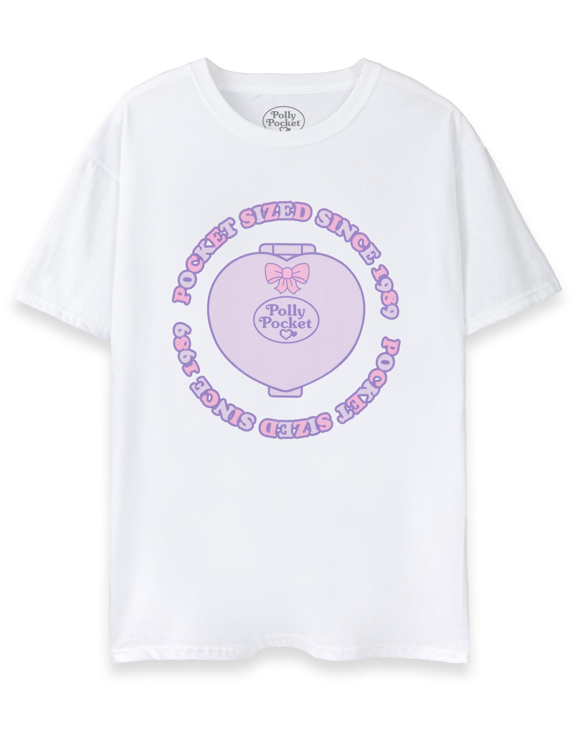 Vanilla Underground Polly Pocket Womens White Pocket Sized Short Sleeved T-Shirt (Xx-Large) from B&Q