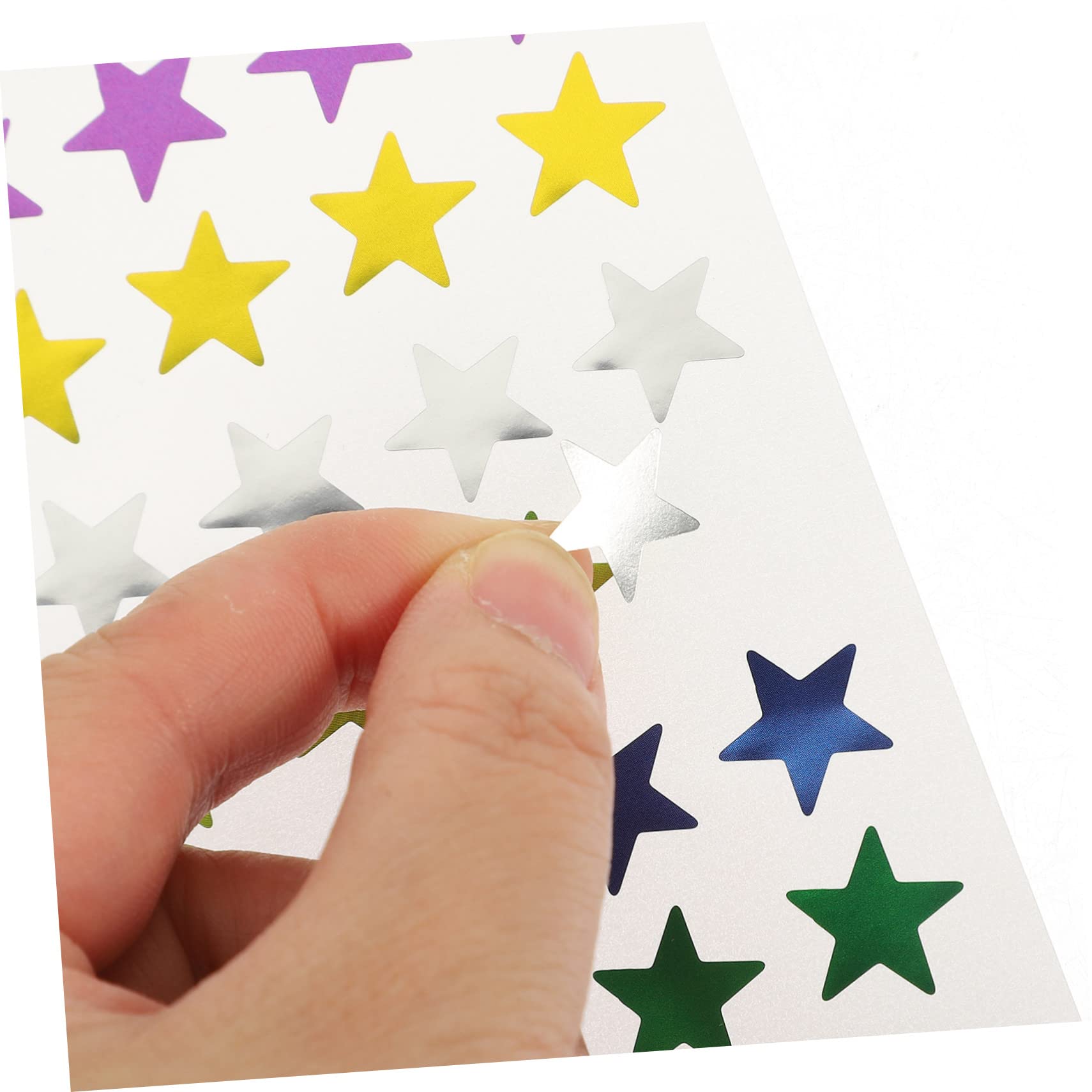 250hojas Pegatinas De Scrapbooking Estrellas Decorativas Para Diarios y Manualidades Para Álbumes Tarjetas y Decoraciones Personales