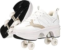 CHSSIH Roller Skate Shoes for Girls, Kids, Women, Men & Adults – Retractable Shoes with Wheels | Pop-Out High Roller Skating Shoes That Turn Into Sneaker Skates