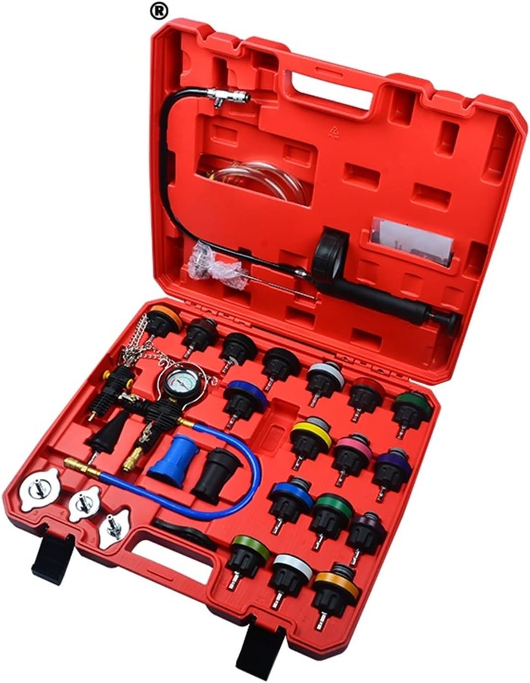 Coolant Pressure Tester kit 28Pcs Master Cooling Radiator Pressure