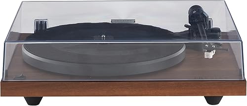 Miniatura 4 de Crosley C6B-WA - Tocadiscos Bluetooth con brazo de tono ajustable, color nogal