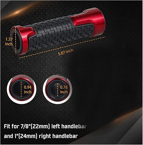 Miniatura 7 de Handlebar Grips for Yama-&ha MT-03 2005-2017 MT03 MT 03 Motorcycle Street Racing Bike 78" 22mm Aluminum Anti-Slip Handle Bar Handlebar Hand Grips