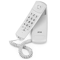 SPC Original Lite 2 - Telefono fisso da tavolo o da parete, compatto e facile da usare