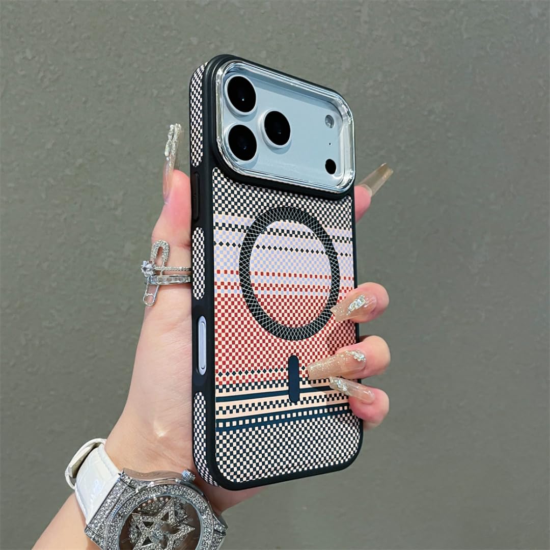 Protection iPhone 13 Pro Max antichoc coque fine rose rayée - 7