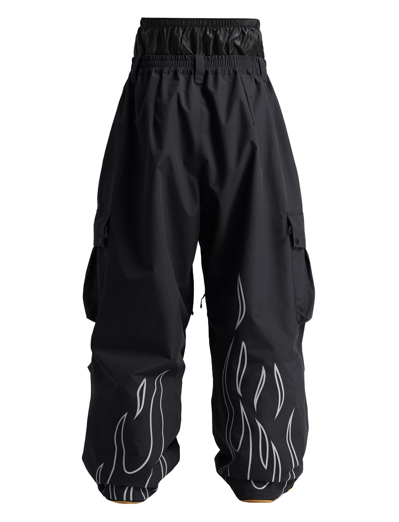 GSOU SNOW Mens Ski Pantaloni Baggy Snowboard Pantaloni da Eve Donna - Unisex Resistente all'Usura Impermeabile Traspirante Caldo Multi Tasche