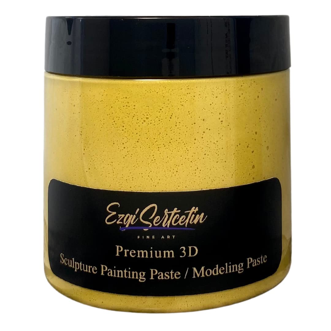 Pasta Per Scultura 3D Ezgi Sertcetin - Con Perle Metalliche E Neon, Per Texture E Rilievi Artistici - Foto 7