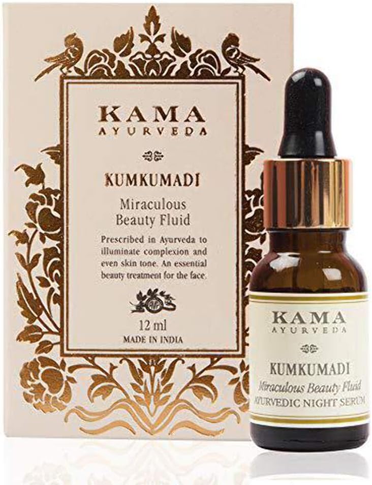 Kumkumadi Thailam Miraculous Beauty Fluid Ayurvedic Night Serum (Facial Oil) (12ml)