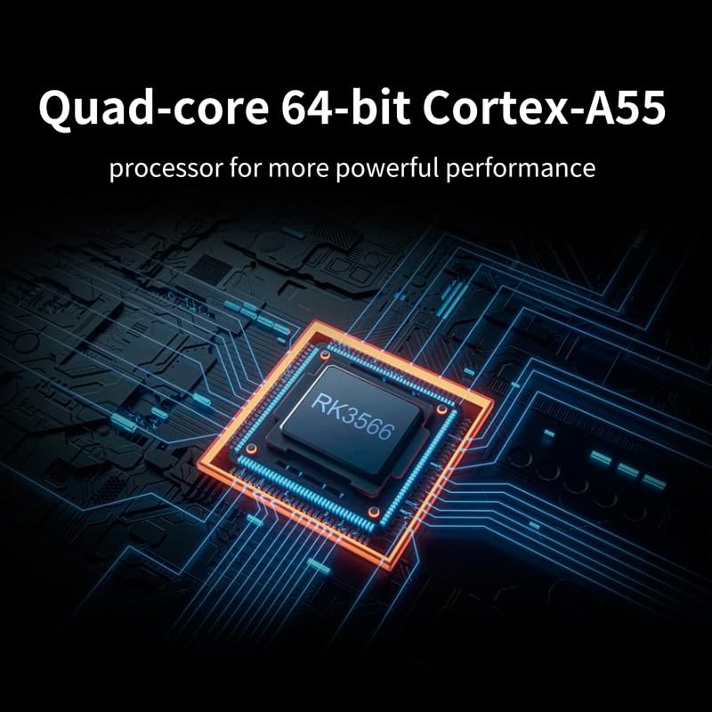 Image of Orange Pi Compute Module 4 8GB+64GB, Rockchip RK3566 Quad-Core 64-Bit Single Board Computer, Orange Pi CM4 8GB RAM 64GB eMMC Flash, Support 2.4 /5.0GHz Wi-Fi & Bluetooth 5.0 (CM48G64G)