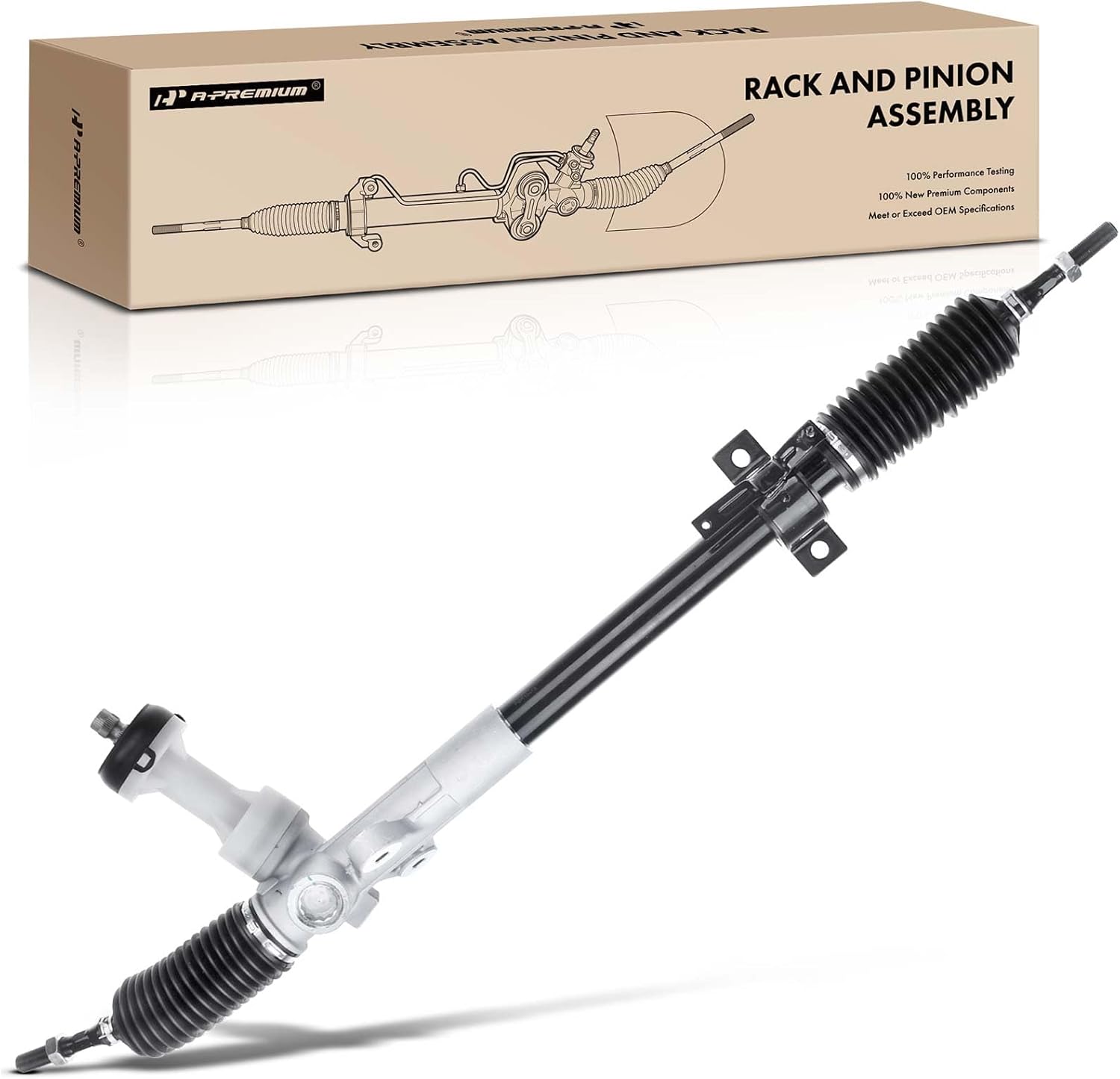 A-Premium - Electronic Power Steering Rack and Pinion Compatible with Kia Sportage 2014-2016 & Hyundai Tucson 2014-2015, 2.0L 2.4L 3.3L Electric, Replace# 565002S010