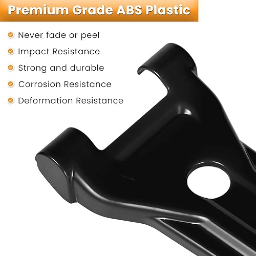 Miniatura 6 de Cubierta de bisagra del capó del motor delantero, accesorios exteriores de decoración para Jeep Wrangler JL JLU Unlimited Sports Freedom Sahara