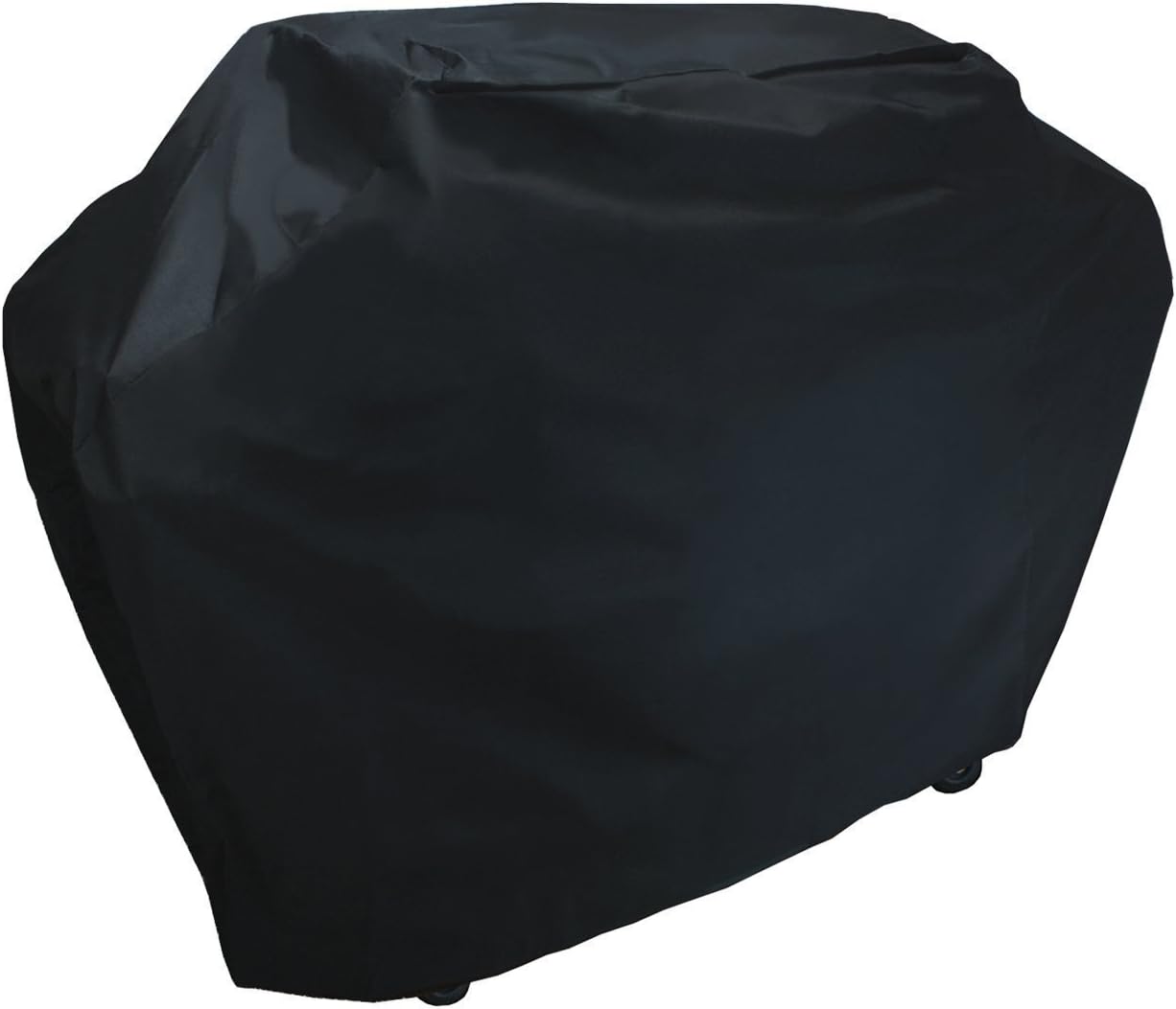 KHOMO GEAR - PANTHER Series - Black Waterproof Heavy Duty BBQ Grill Cover - Medium 58 x 24 x 48 - Different Sizes Available - Compatible with Weber (Genesis), Holland, Jenn Air, Brinkmann, Char Broil,
