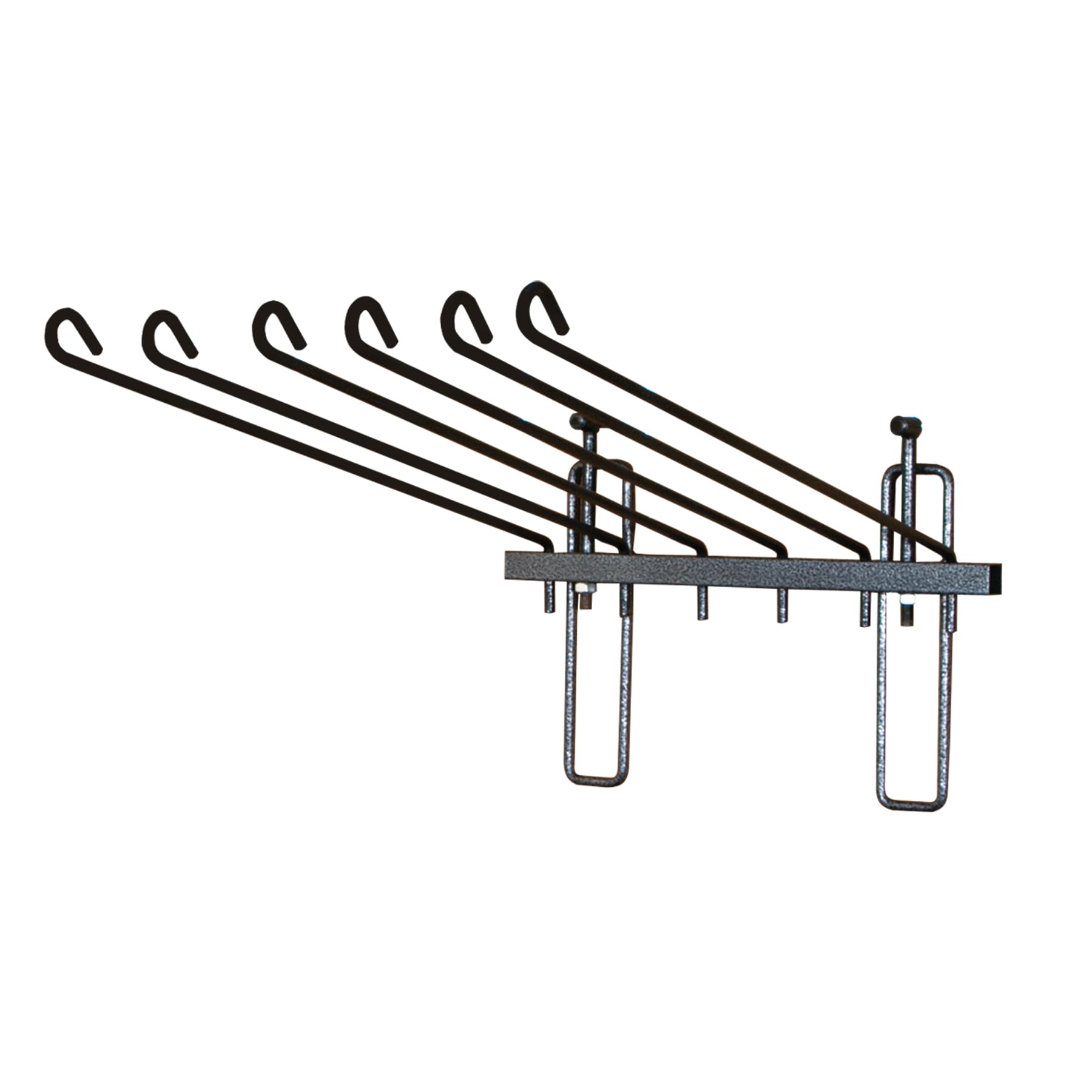 EASY-UP Pro Mini Swing Arm Blanket and Saddle Pad Rack | Color Gray | Space-Saving Stable Organizer | No Tip Swing Arms | Adjustable Hanging Hooks | Extended Support Braces | 7 Year Warranty