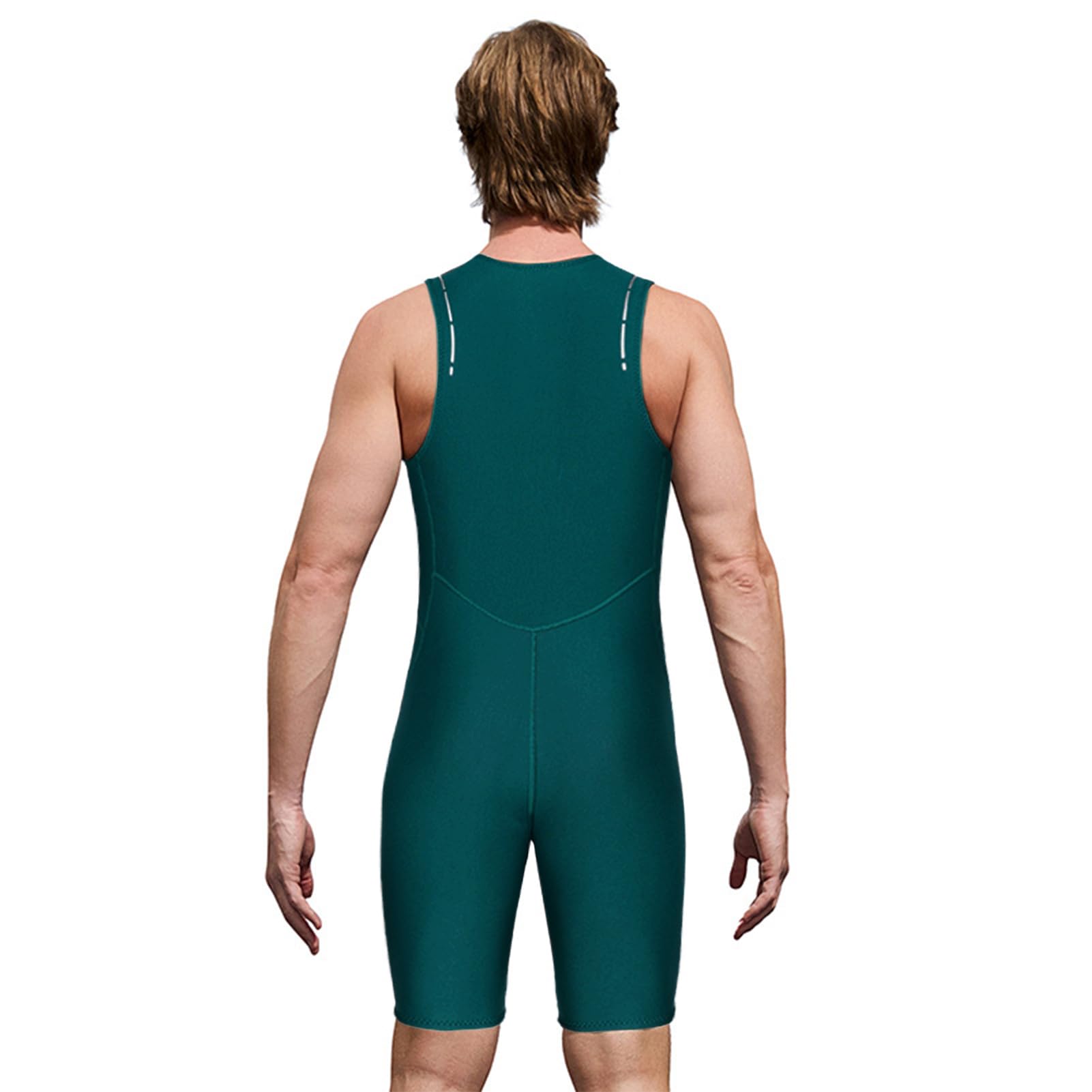 Dilwe Traje de Neopreno sin Mangas de 2 Mm para Mujer, Traje de Buceo con Cremallera Frontal de Neopreno Elástico, con Aislamiento Térmico para Snorkel, Surf, Natación, Deportes
