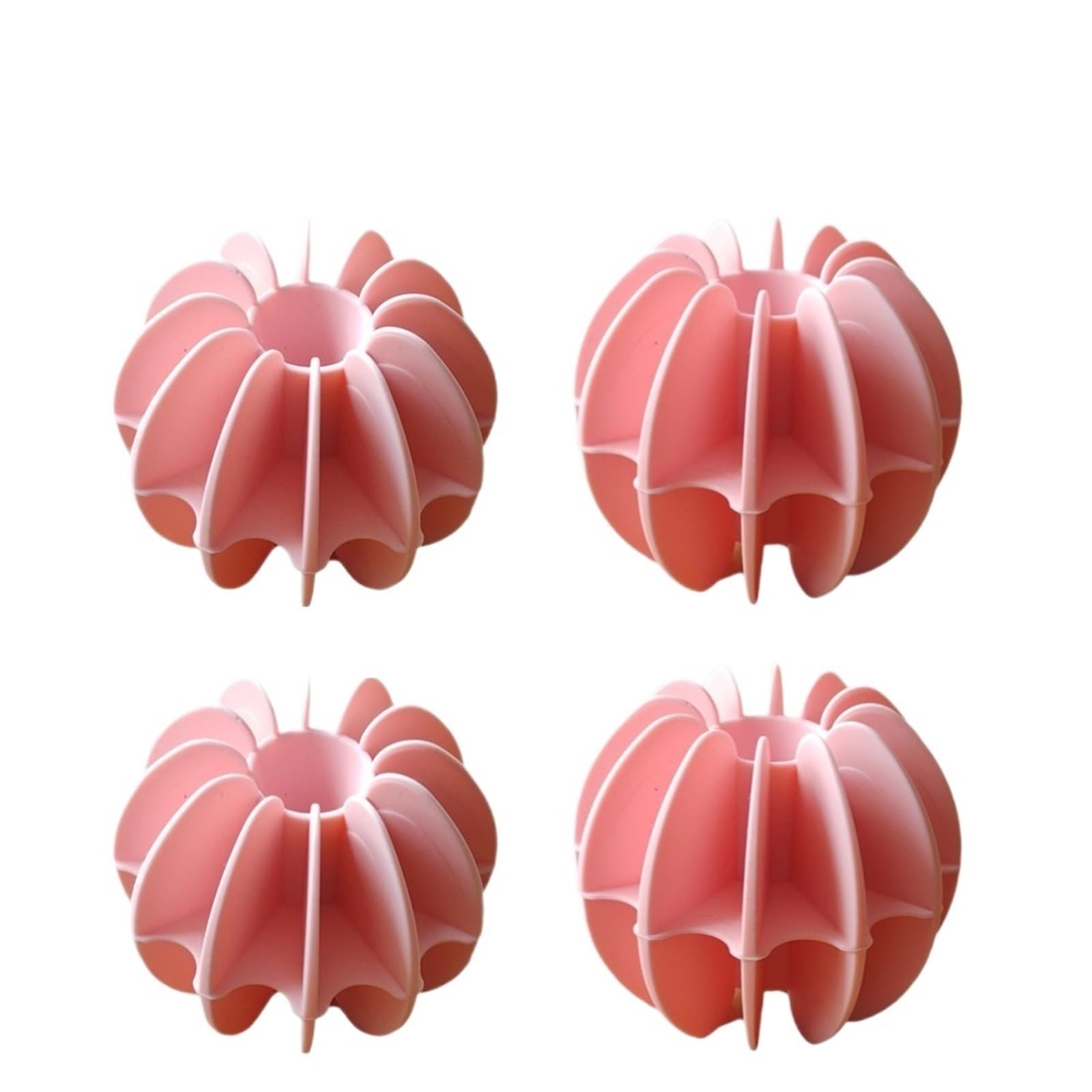 Tumble Dryer Balls, Laundry Ball Hair Catcher Silicone Reusable Multicolor 8x9 cm