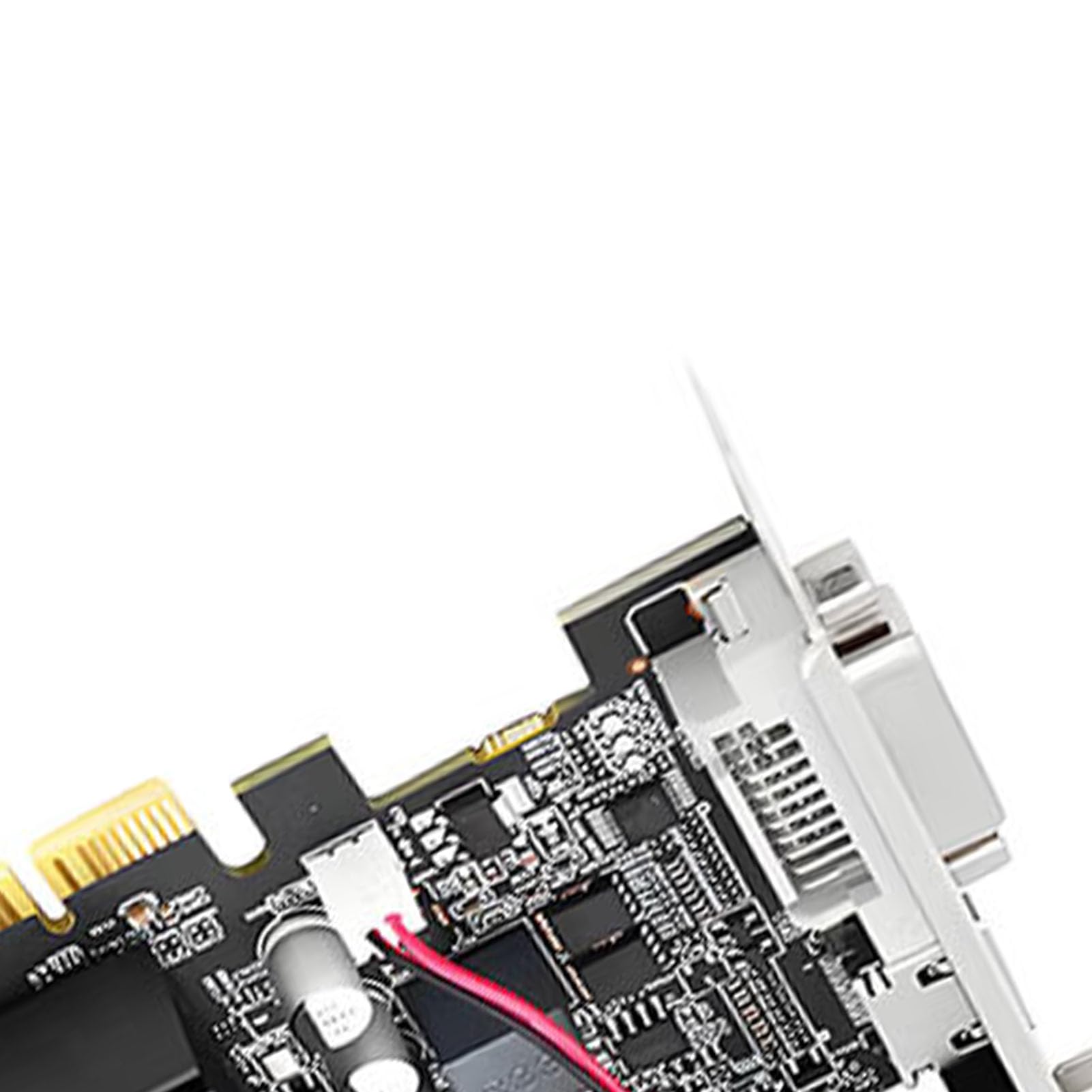 LICAEVEY 4 GB DDR3-Grafikkarte, 128-Bit-320-Stream-Grafikkarte mit DirectX 12 OpenGL 4. und 1 HDMI-, 1 DVI- und VGA-Anschluss, für 7, 8, 10, Desktop-PC, Gaming-Streaming
