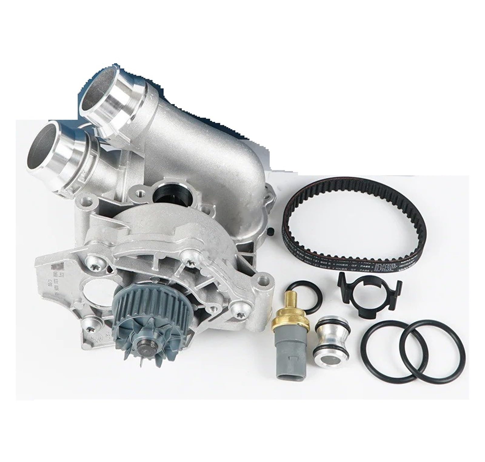Bombas Agua Bomba Agua Aluminio 06H121026 EA888 GEN2 Para VW Para Golf Para MK6 Para GTI Para Passat B7 Para Tiguan CC Para Scirocco Para Jetta Bomba Agua(Water Pump and belt)