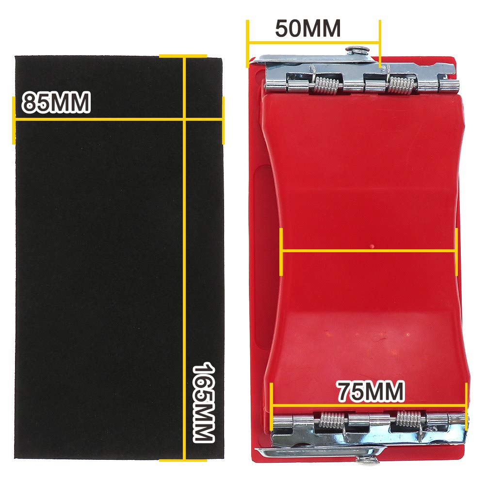 45PCS seco mojado de papel de lija, de alta Grit 120-5000 Hojas de papel de lija Surtido Para Madera Metal Pulido Automoti, lijadora con hojas