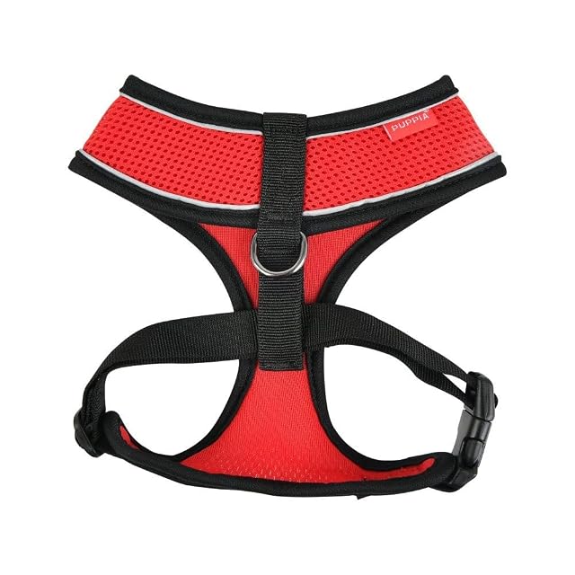 Foto 2 de 2 de PUPPIA Arnés para Perros Soft Harness Pro, Rojo, M