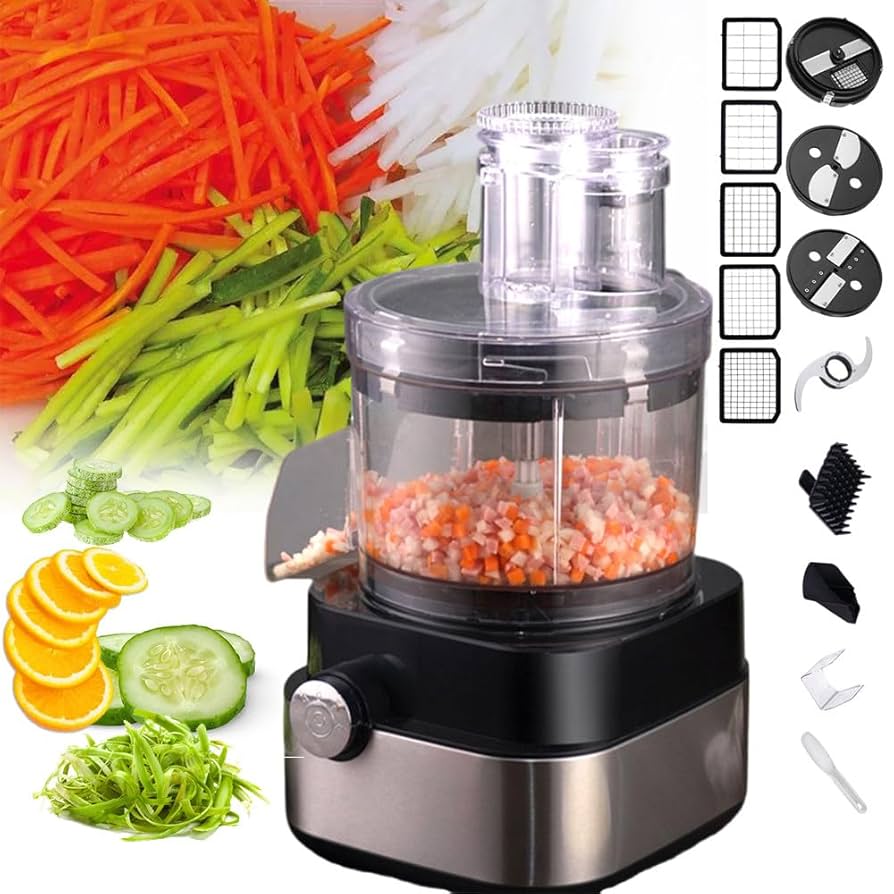 Amazon.com: 600W Electric Vegetable Cutter - 5 Cube Grid