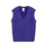 PUMA Womens Yona V-Neck Sweater Vest - Blue