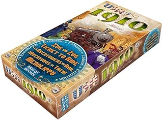 Comprar Days of Wonder | ¡Aventureros al Tren! USA 1910 |Expansión con Nuevas Rutas y Estrategias | A Partir de 8 Años | De 2 a 5 Jugadores | 30-60 Minutos por Partida | Multilenguaje (Incluye Español)