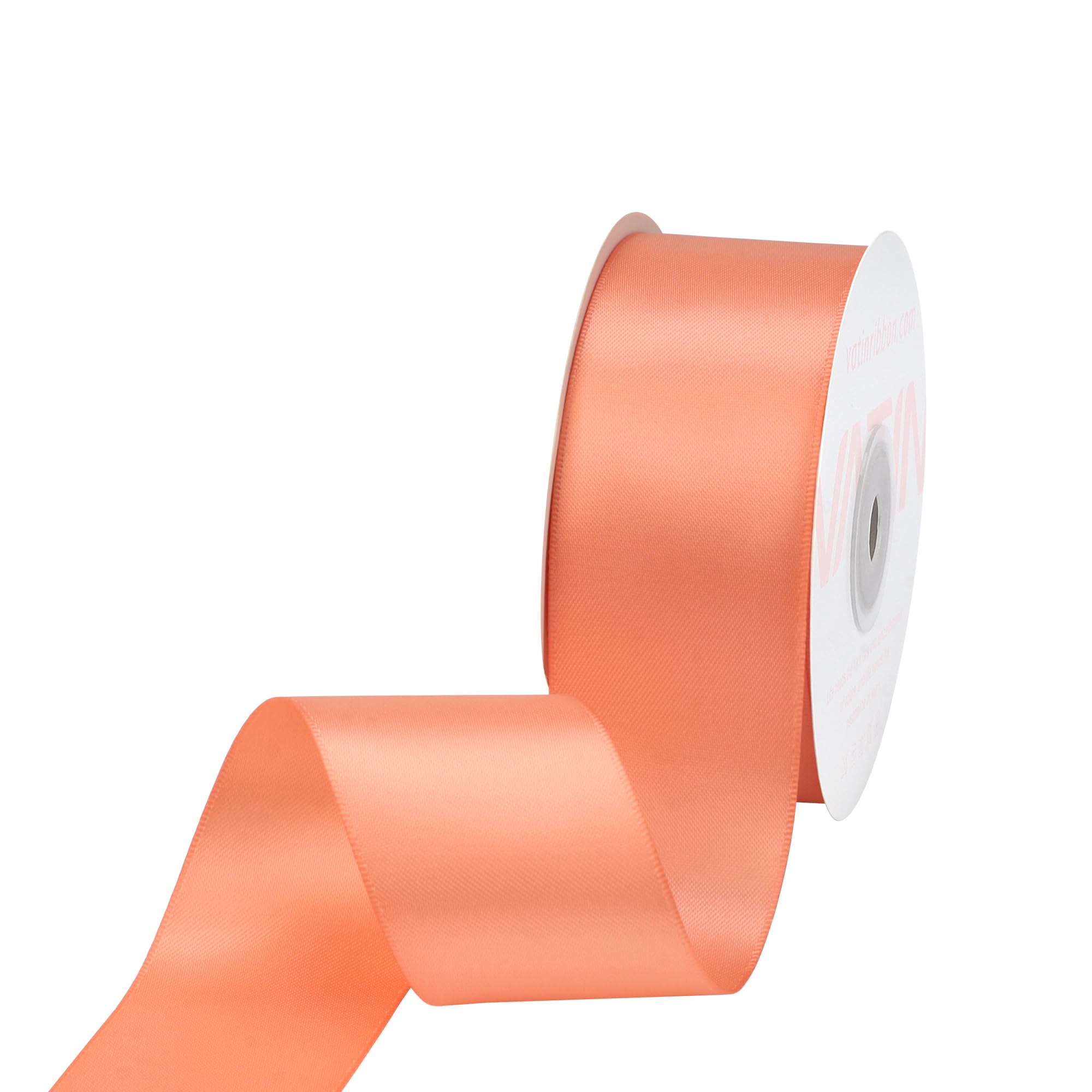 VATIN 100mm Wide Double Faced Polyester Deep Navy Blue Satin Ribbon- 4.5 Metre/Spool, Perfect for Chair Sash, Making Bow, Sewing and Wedding Bouquet — view 124
