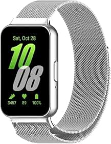 Pulseira Magnética de Metal Milanês para Samsung Galaxy Fit 3