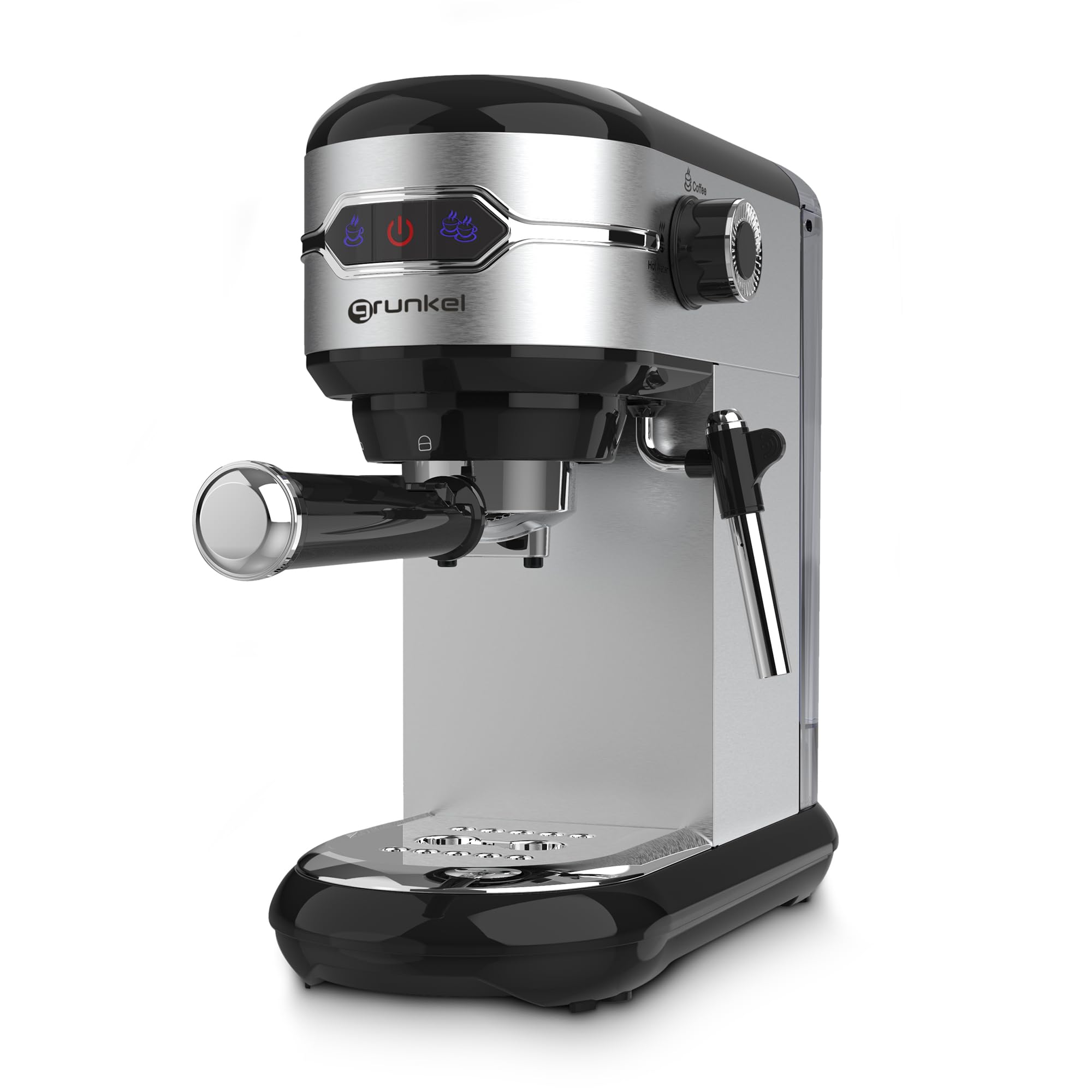 Grunkel Cafetera Superautomática CAFPRESOH-20 Plata 1 L