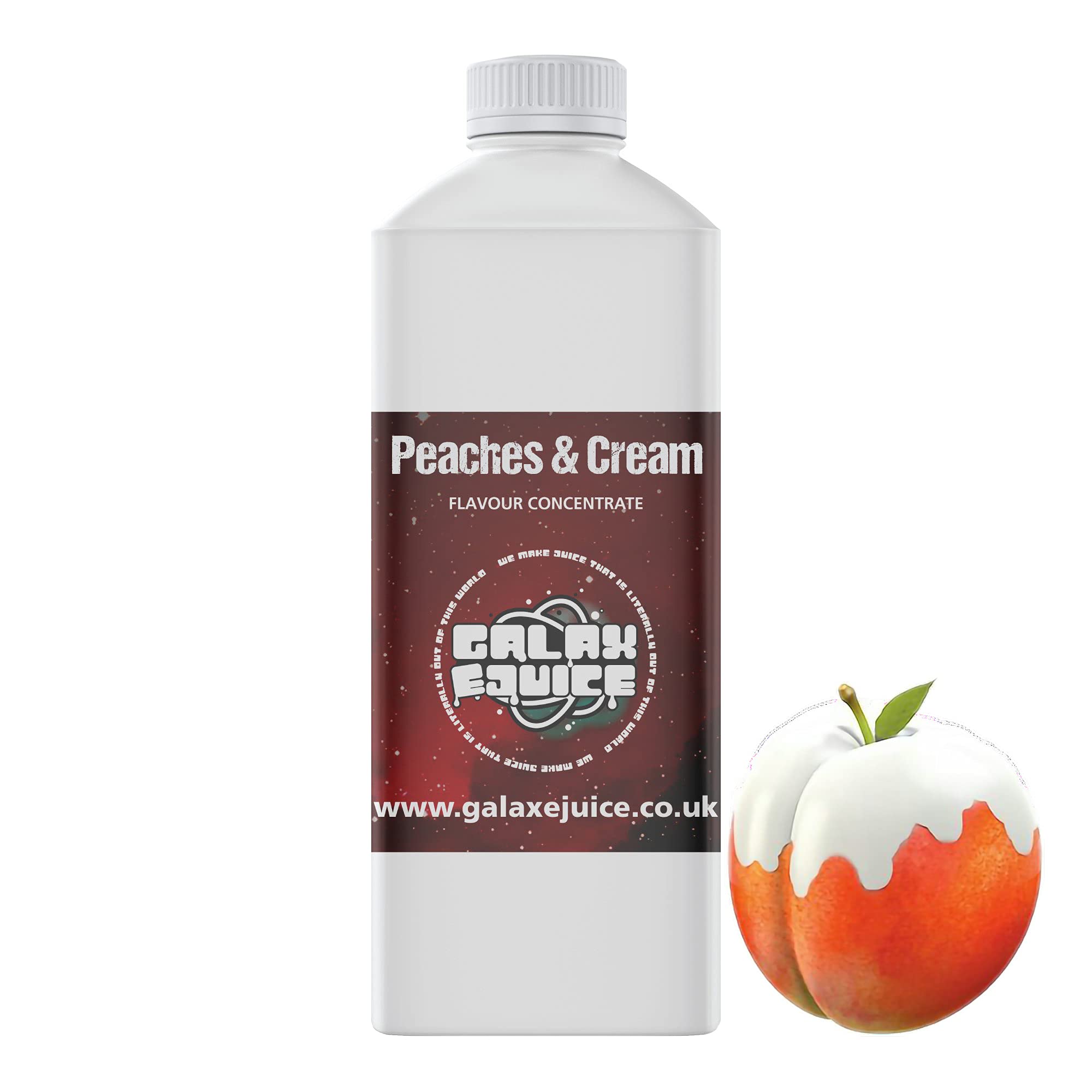 Peaches and Cream Flavouring - High Strength Food Flavoring - 230+ Flavours -10ml Bottle.