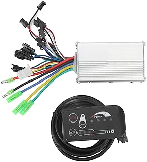 Nimomo Electric Bike Brushless Controller 48V 250W 350W Electric Bike Brushless Controller Kit Motor Controller 810 LED Display Panel Set Bike Conversion Kit