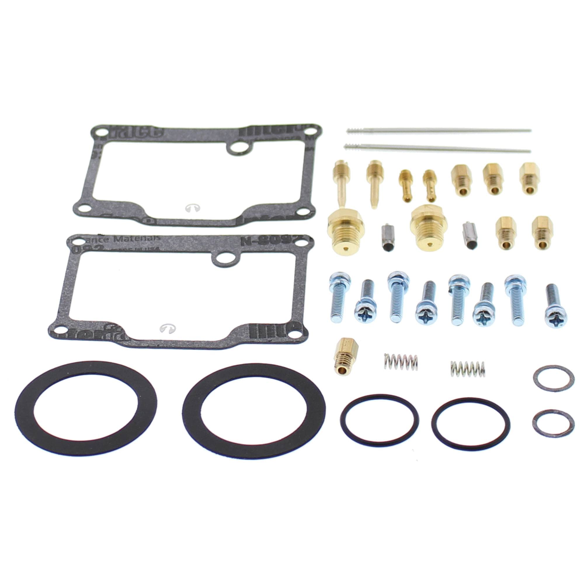 All Balls Racing 26-1804 Carburetor Rebuild Kit Compatible with/Replacement For Polaris 500 RMK Trail 1997, Indy Super Sport 488/500 1997-1998, Indy Trail 488/500 1998