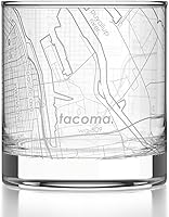 Vista 16 de Well Told Vaso de whisky grabado con mapa de Phoenix, Arizona Rocks, vaso de whisky antiguo (325ml, transparente), vaso de whisky grabado, regalos